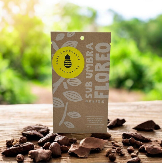 Dark chocolate pineapple 50g